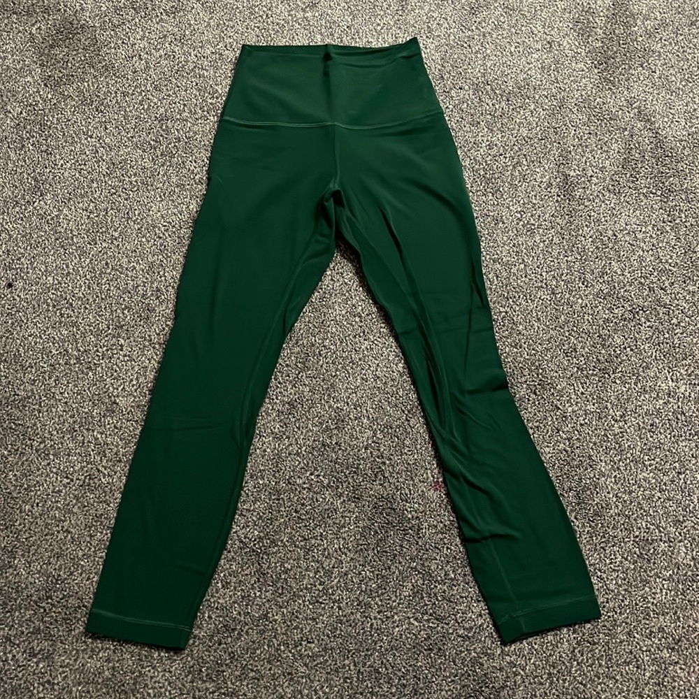 Green lululemon leggings